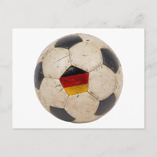Deutschland Fußball Postkarte