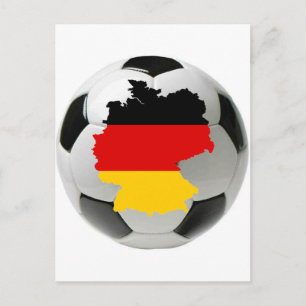 Deutschland - Fußball Postkarte