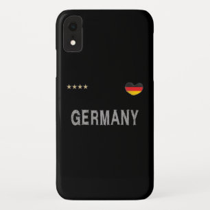 Deutschland Fußball Shirt Herz Case-Mate iPhone Hülle