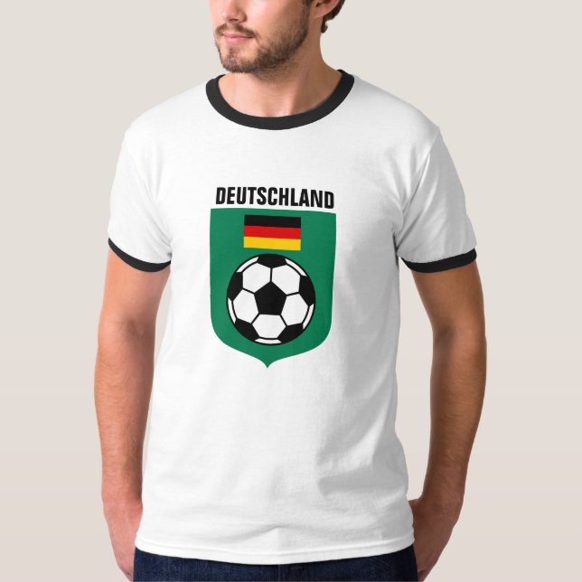 Deutschland-Fußball T-Shirt (Vorderseite)
