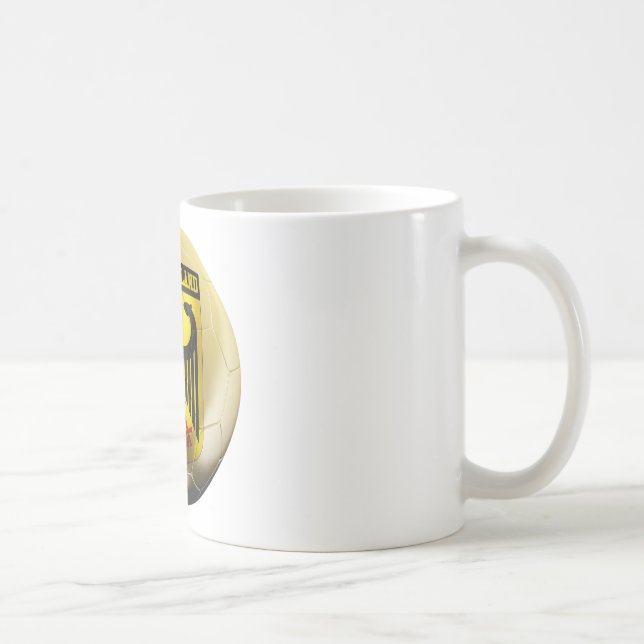 Deutschland-Fußball Tasse (Rechts)