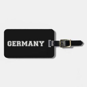 Deutschland Gepäckanhänger