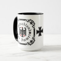 Deutschland/Germany Forever/schwarzer Adler/Eisern