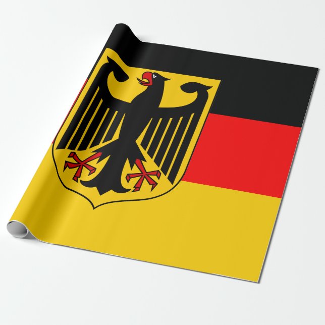 Deutschland Geschenkpapier (Ungerollt)