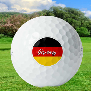 Deutschland Golf Balls, Deutsche Flagge Golfers / Golfball