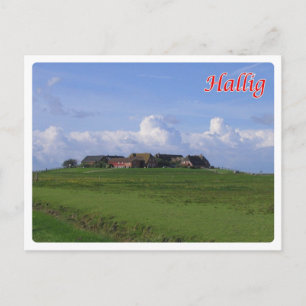 Deutschland - Hallig - Postkarte