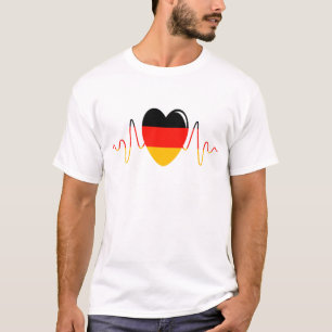 Deutschland Herz T-Shirt