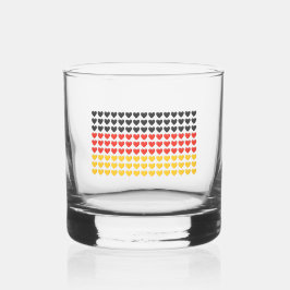 Deutschland HÖRT FLAG Rocks Glass Whiskyglas