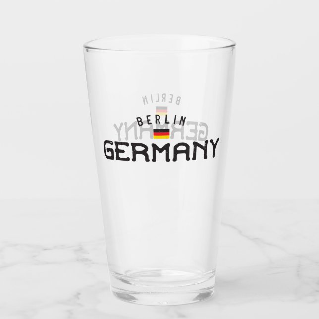 Deutschland in Bedrängnis Glas (Vorderseite)