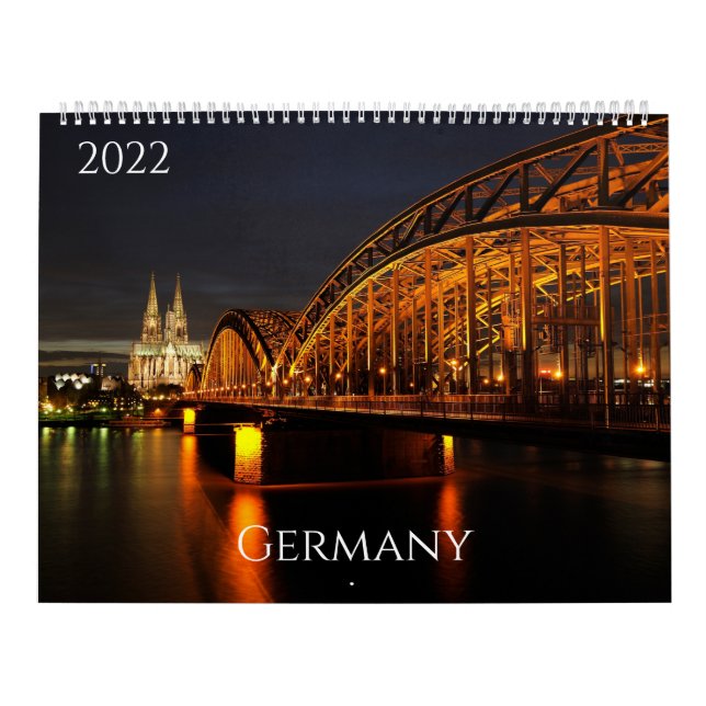 Deutschland in Bildern Zwei Seiten großer Kalender (Titelbild)