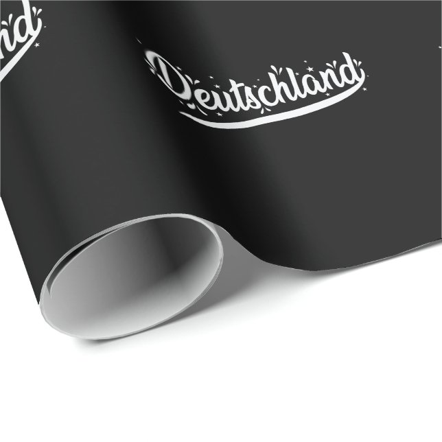 Deutschland in Europa Geschenkpapier (Rolleneckpunkt)
