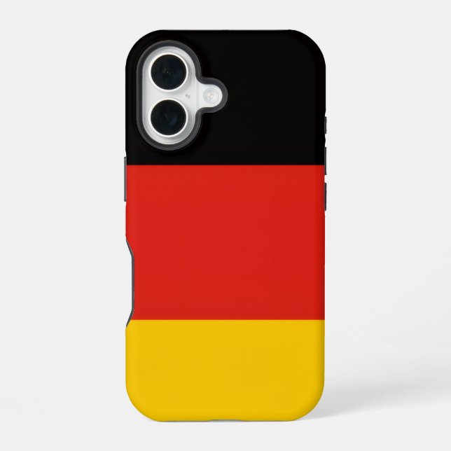 Deutschland iPhone 16 Hülle (Rückseite)