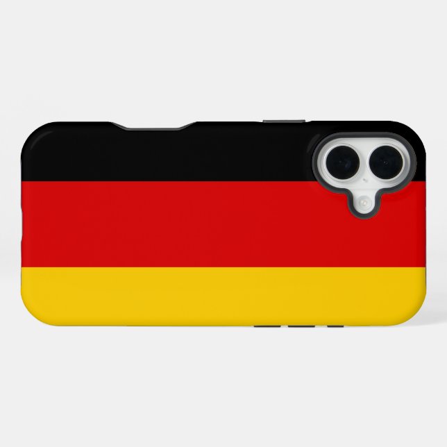 Deutschland iPhone Hülle (Rückseite (Horizontal))