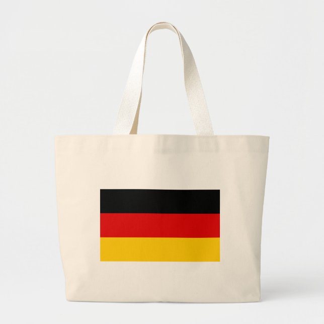 Deutschland Jumbo Stoffbeutel (Vorne)
