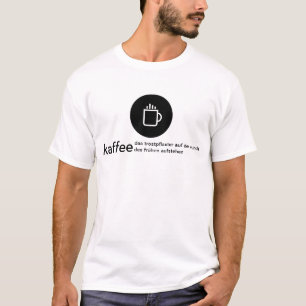 Deutschland Kaffee T-Shirt
