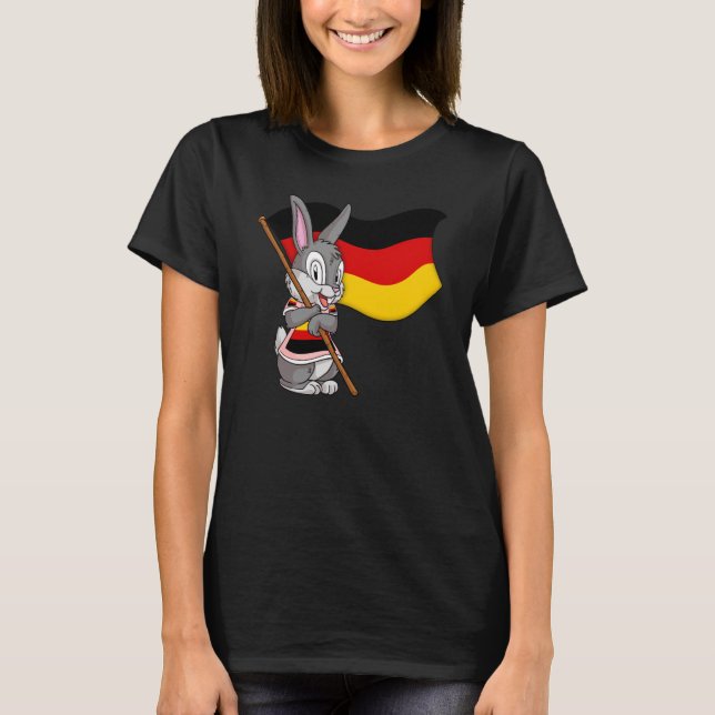 Deutschland Kaninchen T-Shirt (Vorderseite)
