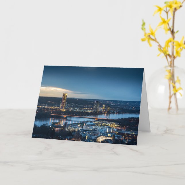 Deutschland Karte (Gelbe Blume)