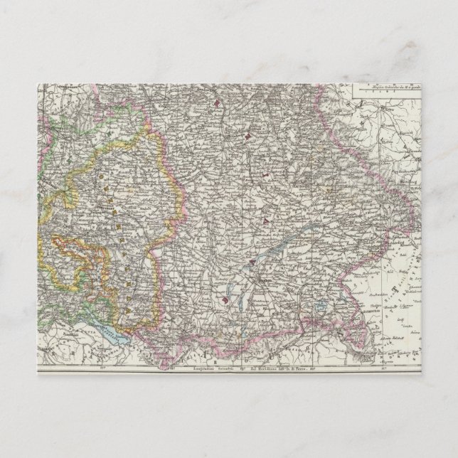 Deutschland Karte (Vorderseite)