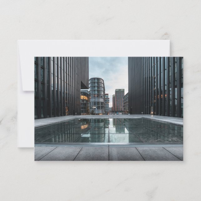 Deutschland-Karte Düsseldorf (Vorderseite)