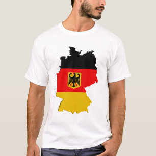 Deutschland-Karte T-Shirt