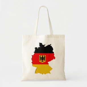 Deutschland-Karte Tragetasche