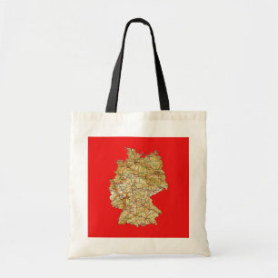 Deutschland-Karten-Tasche Tragetasche
