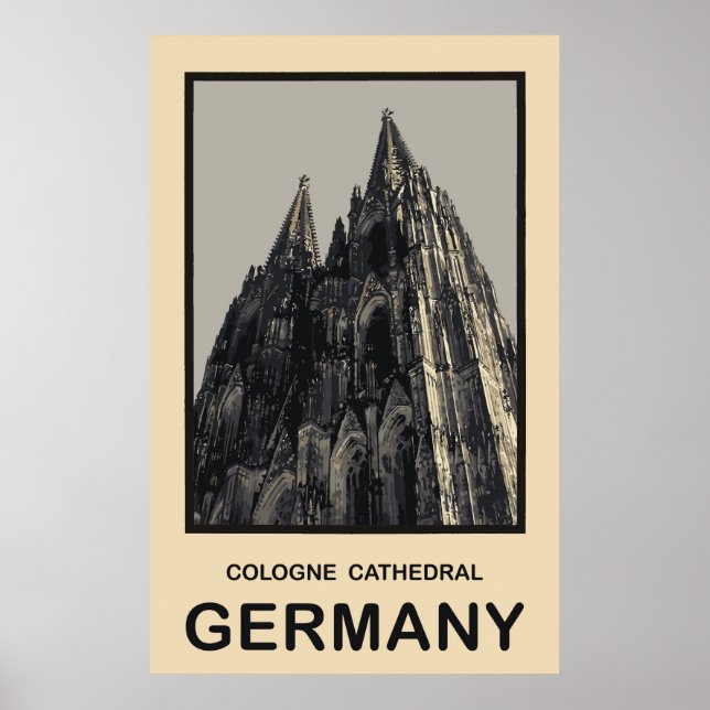 Deutschland Kölner Dom Poster (Vorne)