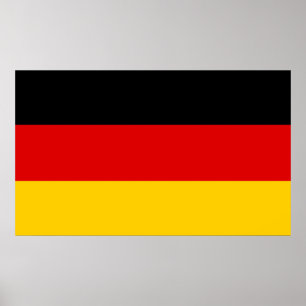 Deutschland - Landesflagge Poster