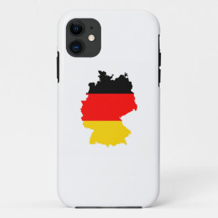 Deutschland-Landesflaggekarten-Formdeutscher Case-Mate iPhone Hülle