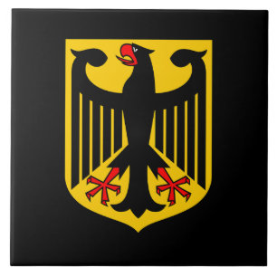 Deutschland Landeswappen Symbol Emblem Adler Fliese