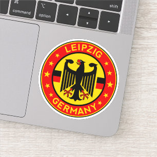 Deutschland, Leipzig Aufkleber