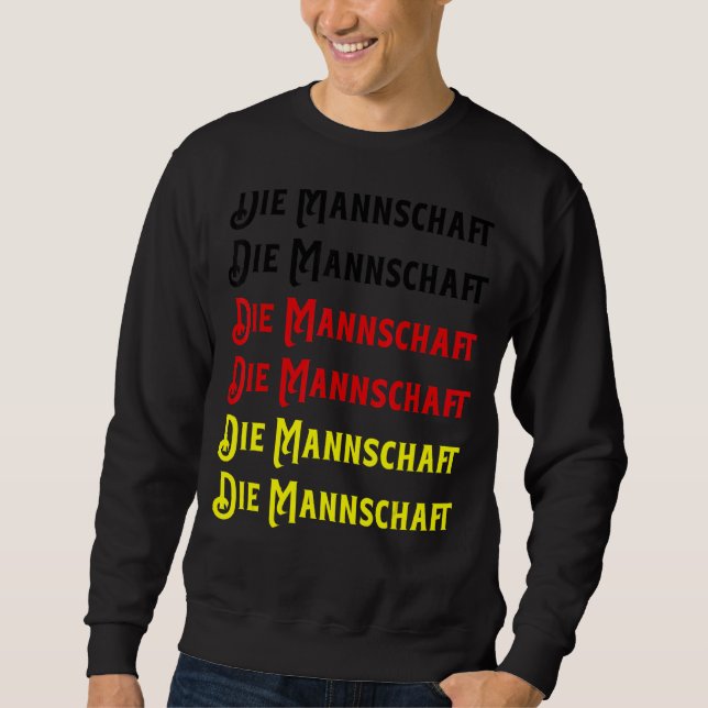 Deutschland Liebe Sweatshirt (Vorderseite)
