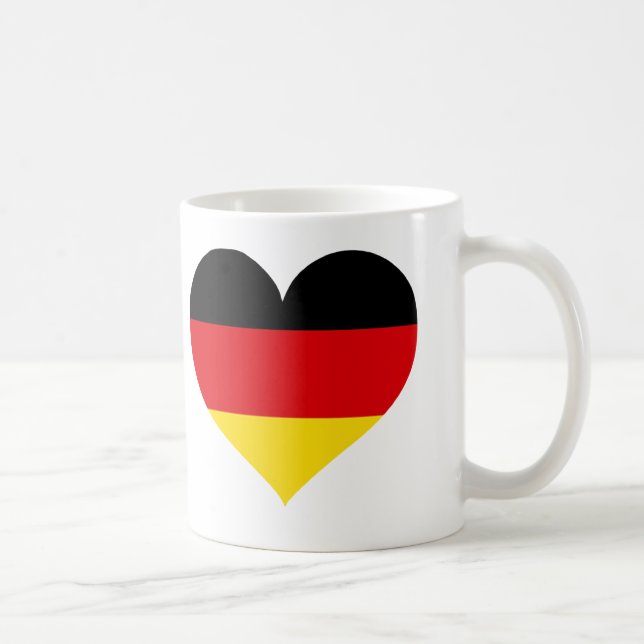 Deutschland Liebe Tasse (Rechts)