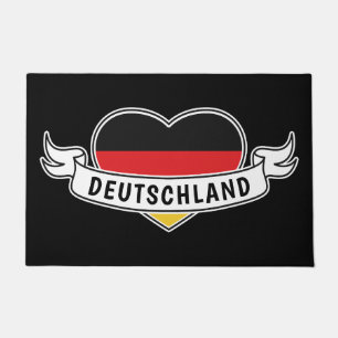 Deutschland Liebe Zollrechtliche Textstelle Fußmatte