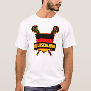 Deutschland Logo für die Markierung mit Name und N T-Shirt