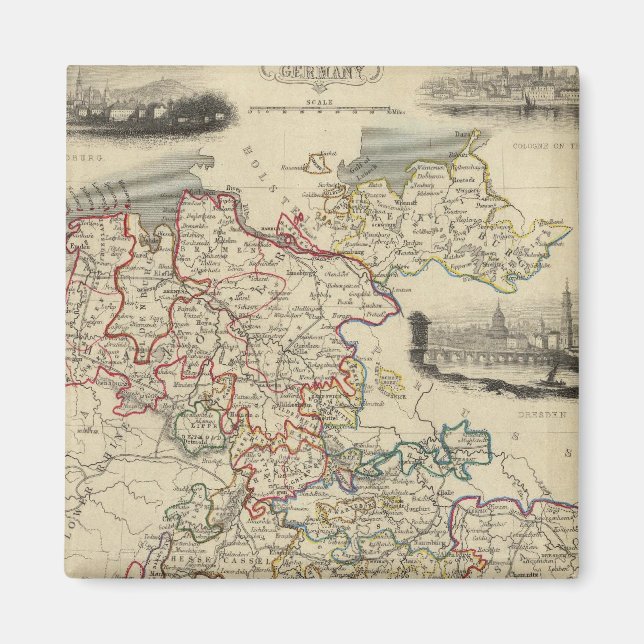 Deutschland Magnet (Vorne)
