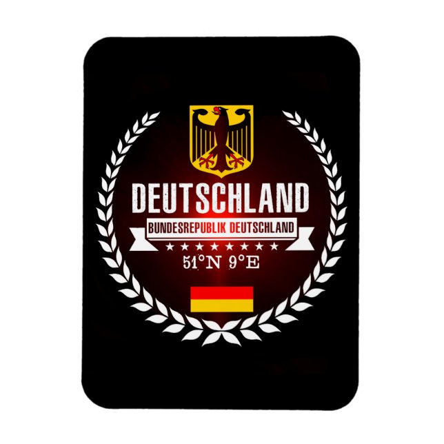 Deutschland Magnet (Vertikal)
