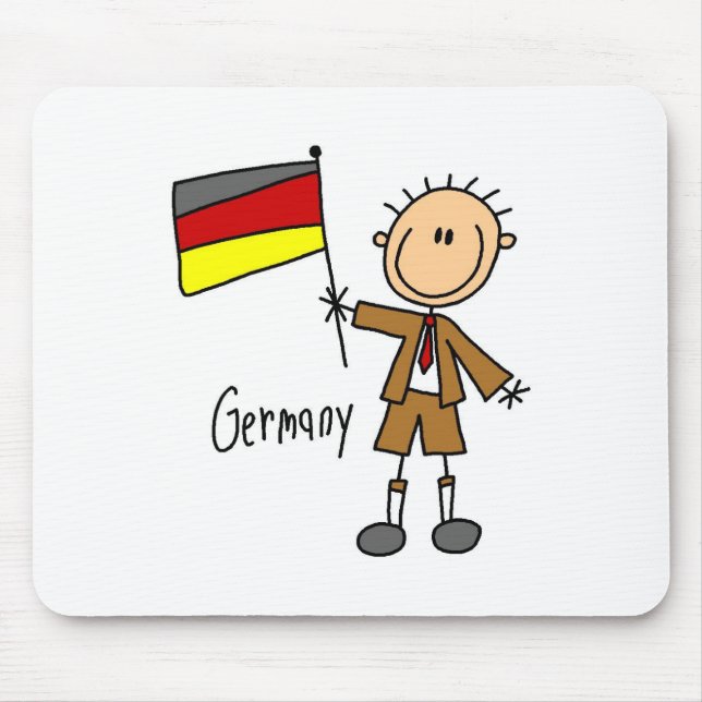 Deutschland-Mauspad Mousepad (Vorne)