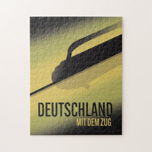 Deutschland mit dem Zug Puzzle