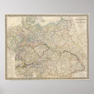Deutschland, Mitteleuropa Poster