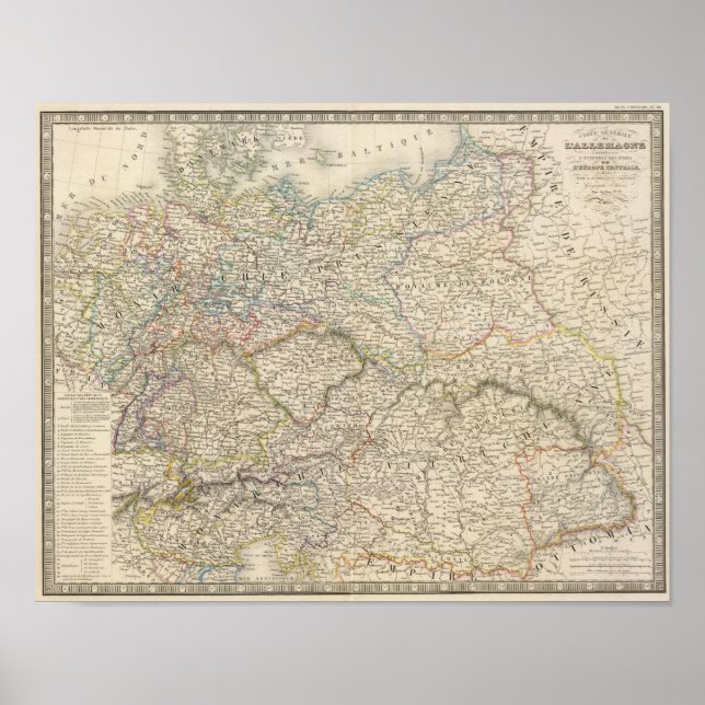 Deutschland, Mitteleuropa Poster (Vorne)