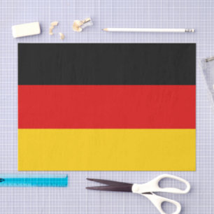Deutschland Mode Dekor, deutsche Flagge Tissue-Pap Seidenpapier