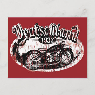 Deutschland Motowear Postkarte