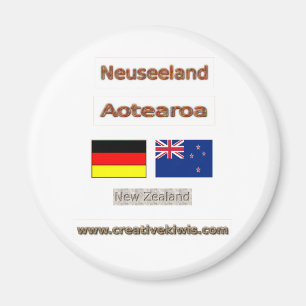 Deutschland, Neuseeland Magnet