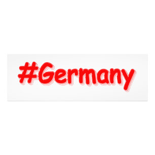 "#Deutschland" Niedliches Design. Jetzt kaufen Fotodruck