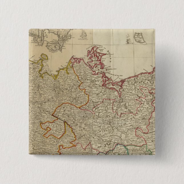 Deutschland nördlich button (Vorderseite)