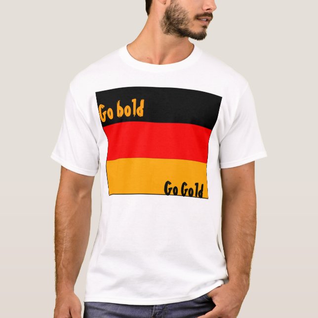Deutschland Olympia T - Shirt (Vorderseite)