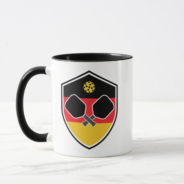 Deutschland Pickleball Powerhouse-Tasse Tasse (Links)