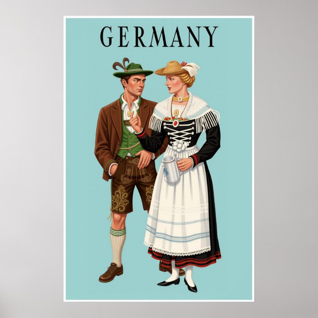 Deutschland Plakat (Vorne)