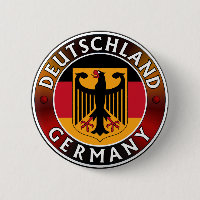 Deutschland Plaque, Deutsche Flagge und Adler